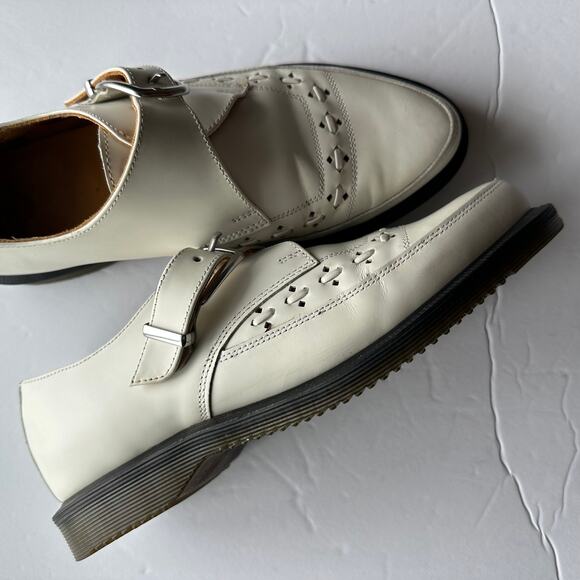 Dr. Martens Rousden Monk Strap Creeper Shoes - Picture 7 of 13
